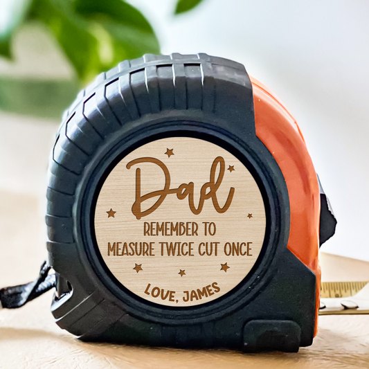 Hammer First Ask Questions Later - Personalized Custom Tape Measure