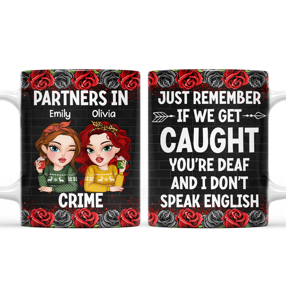 Partners In Crime  - Personalized Custom Coffee Mug