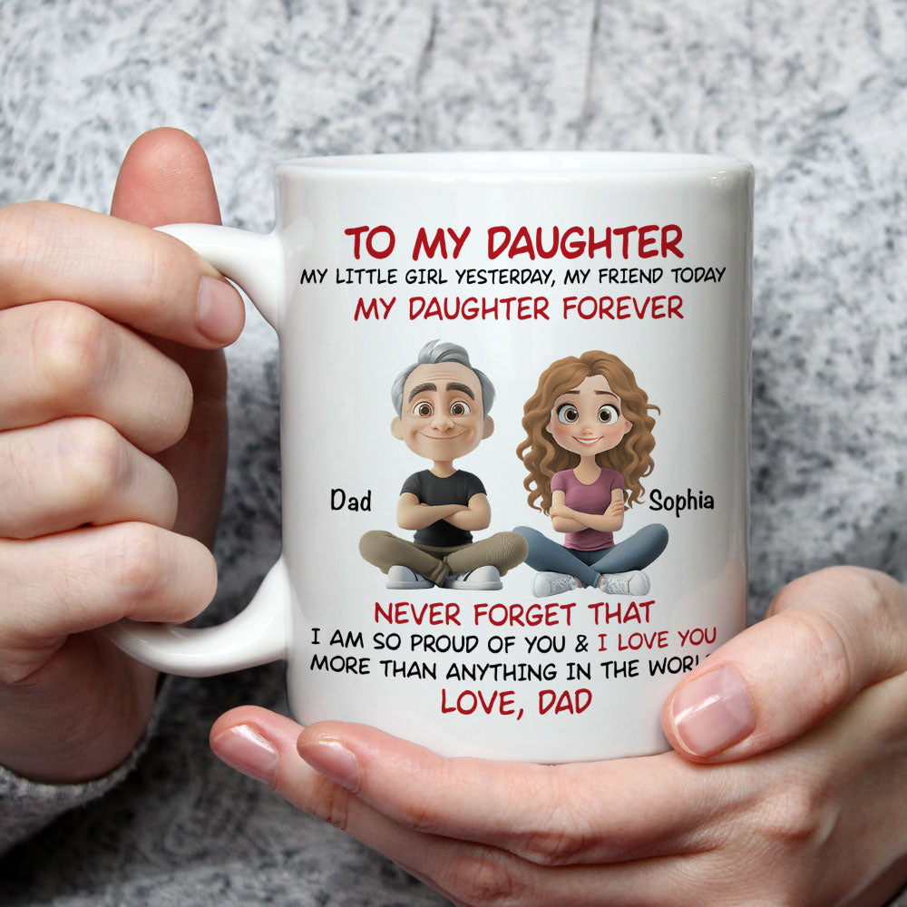 My Little Boy Yesterday - Personalized Custom Coffee Mug