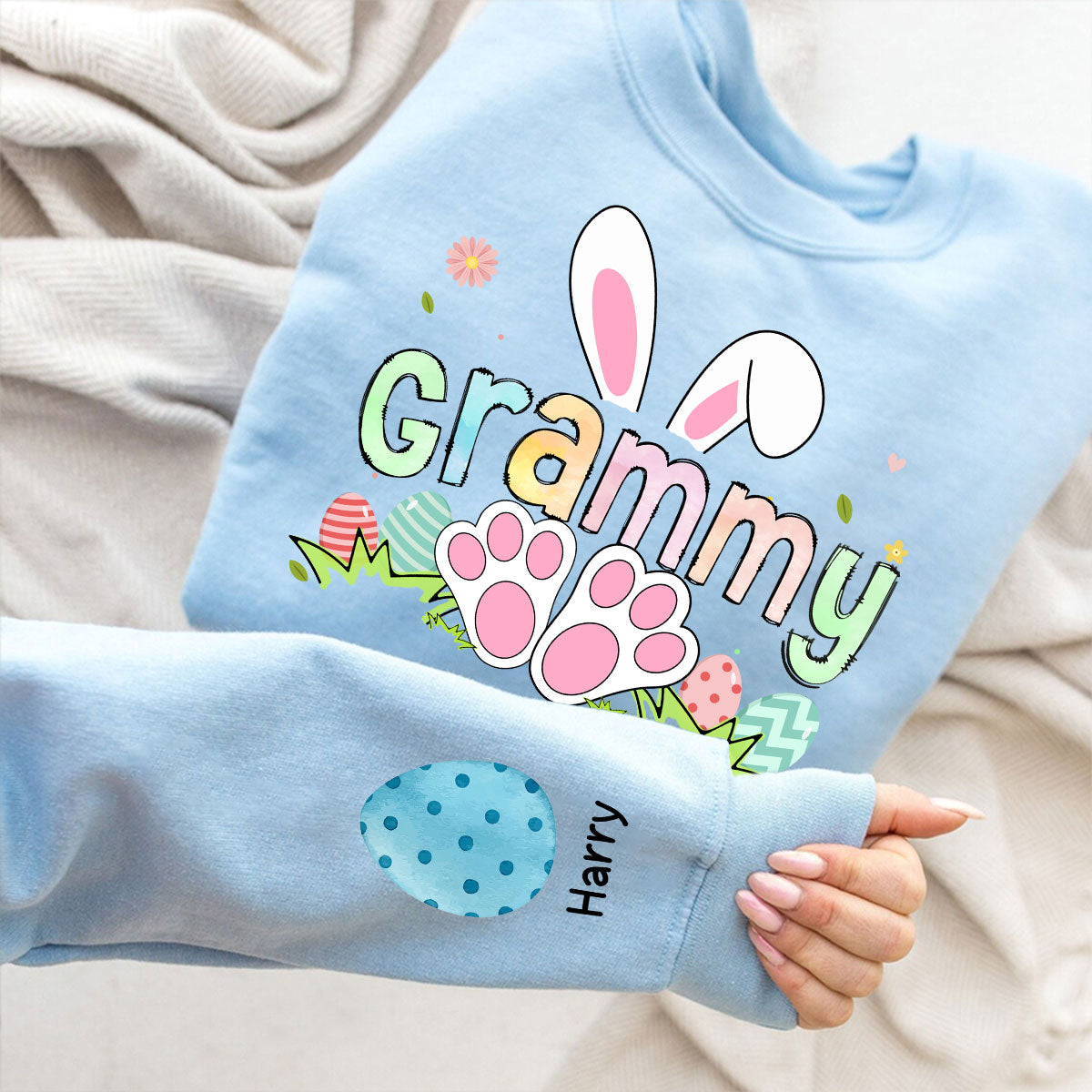 Easter Rabbit - Personalized Custom Sweatshirt
