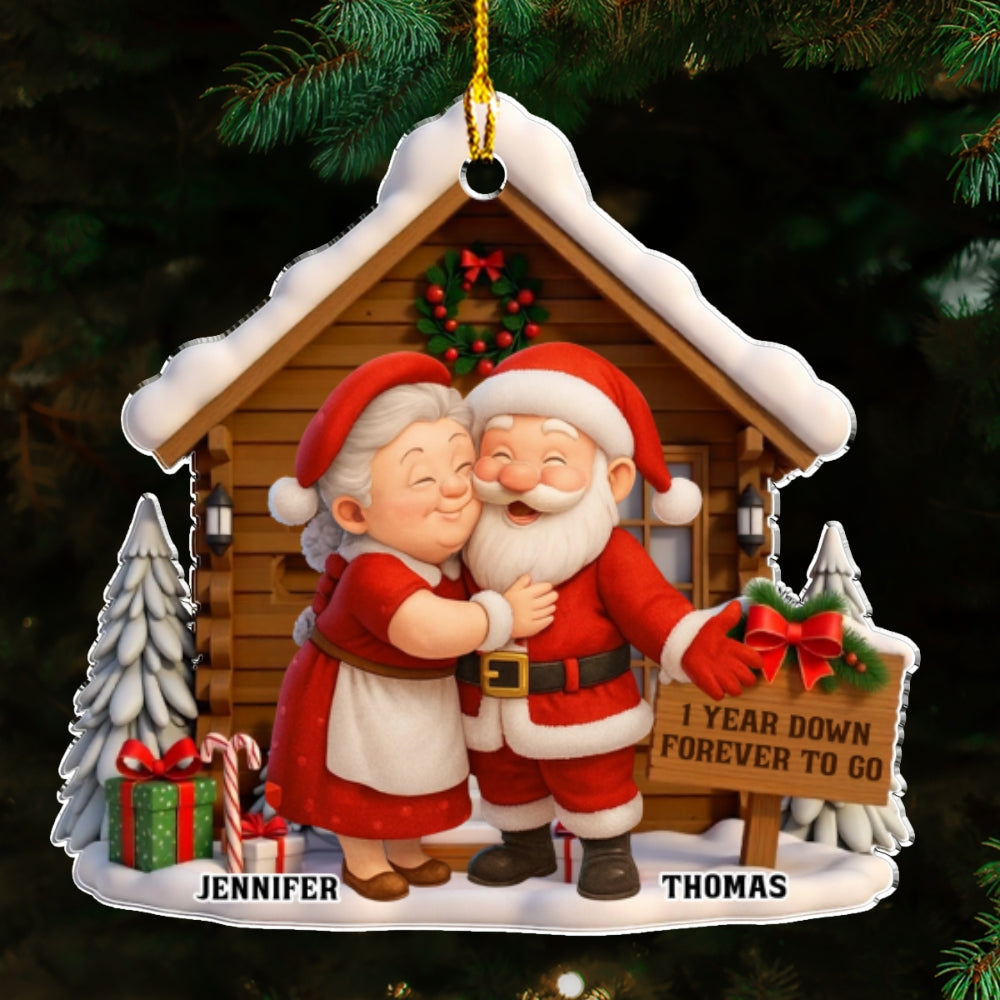 Forever To Go - Personalized Custom Acrylic Ornament