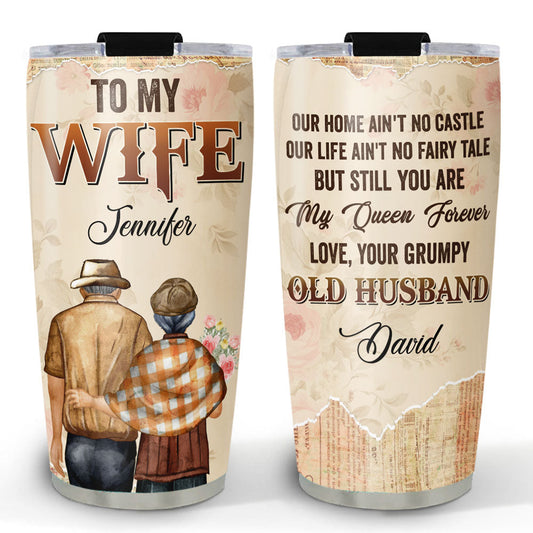To My Wife Version 2 - Personalized Custom Tumbler