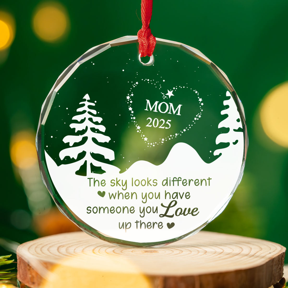 My Star - Personalized Custom Glass Ornament