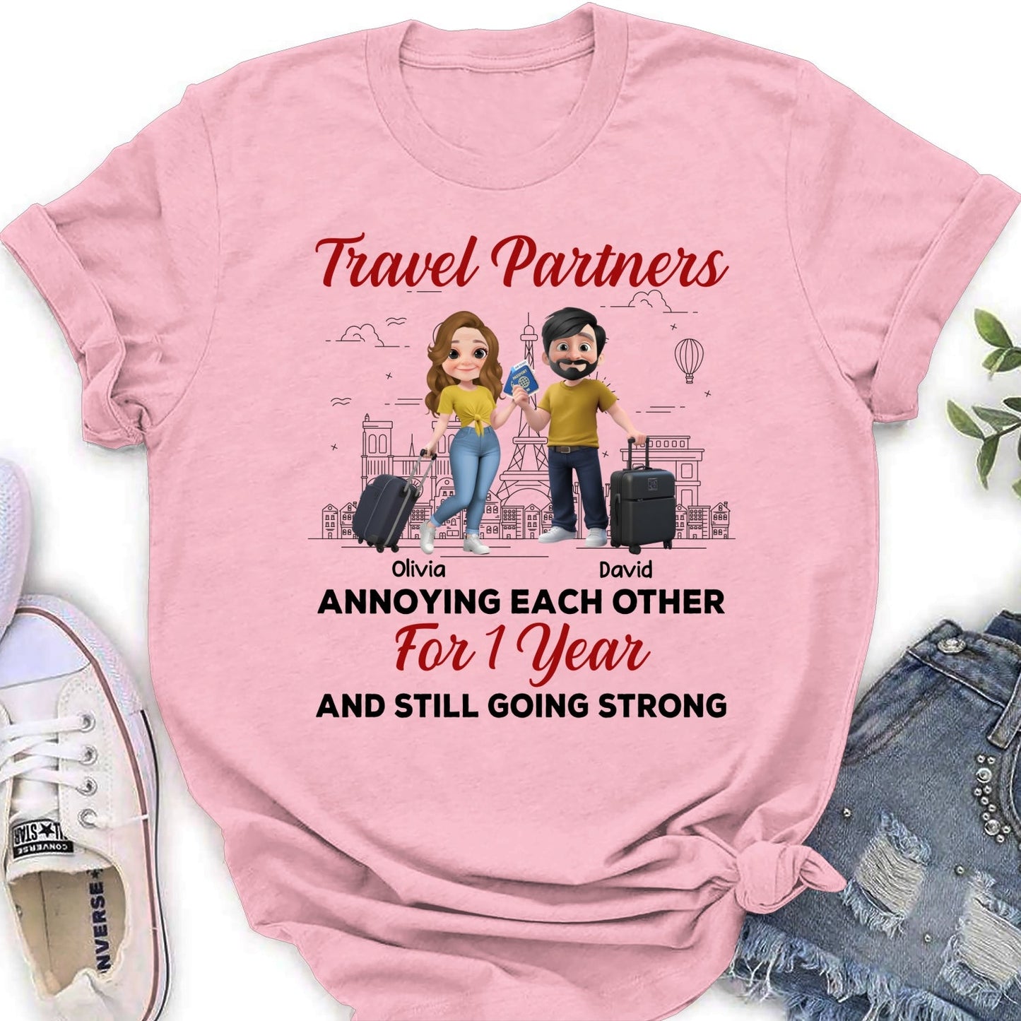 Travel Partners - Personalized Custom Shirt