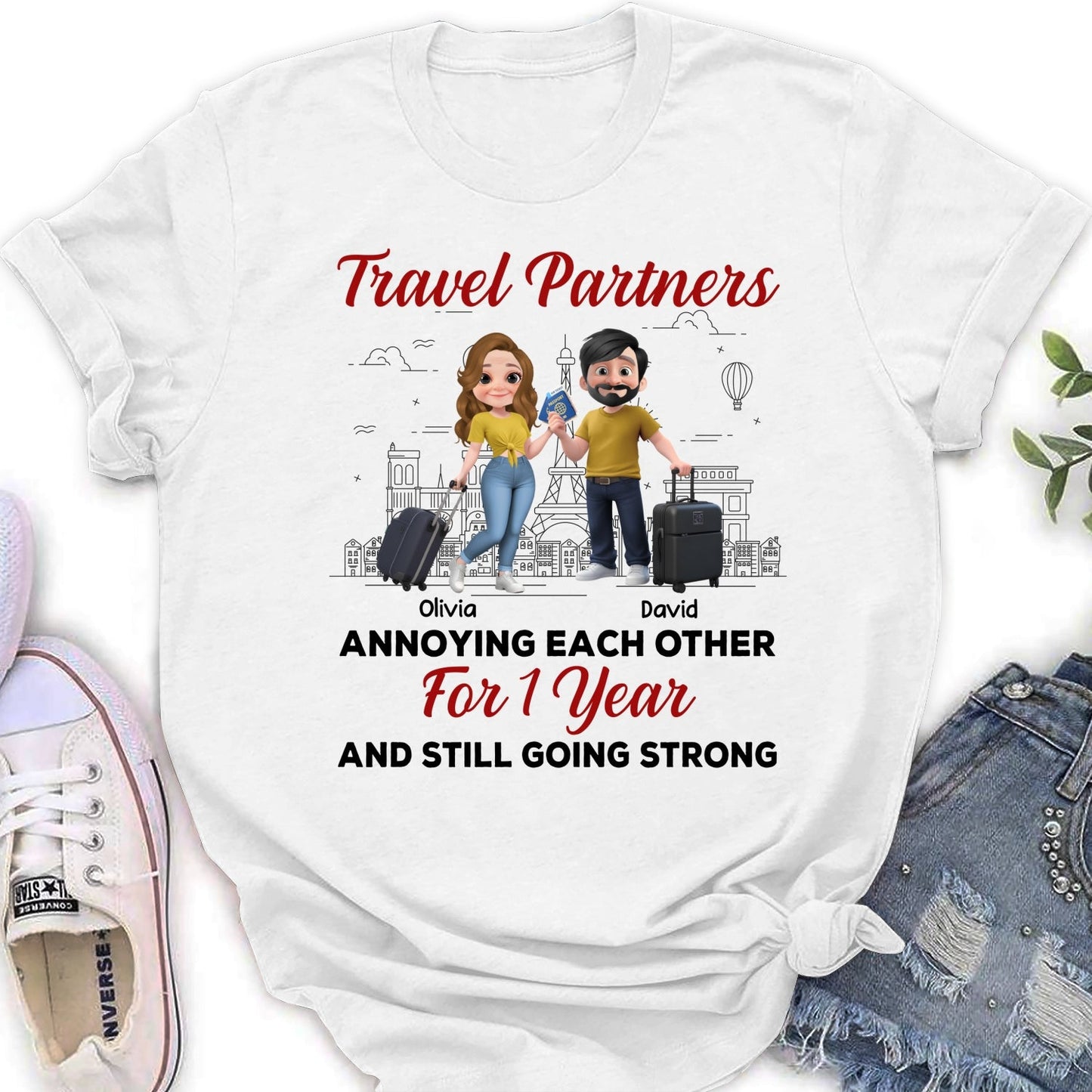 Travel Partners - Personalized Custom Shirt