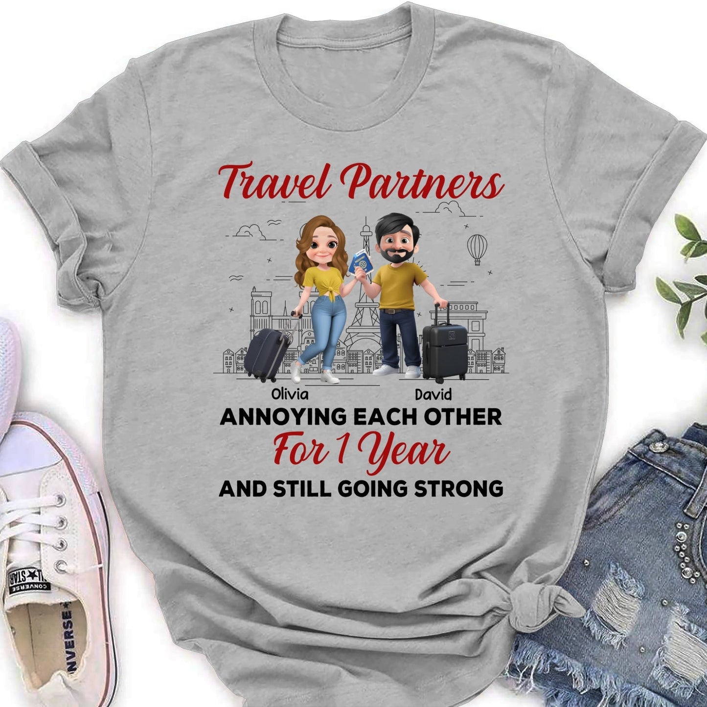 Travel Partners - Personalized Custom Shirt