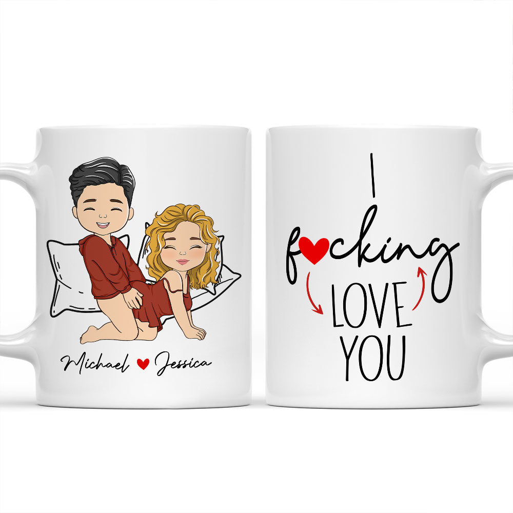 Loving You - Personalized Custom Coffee Mug