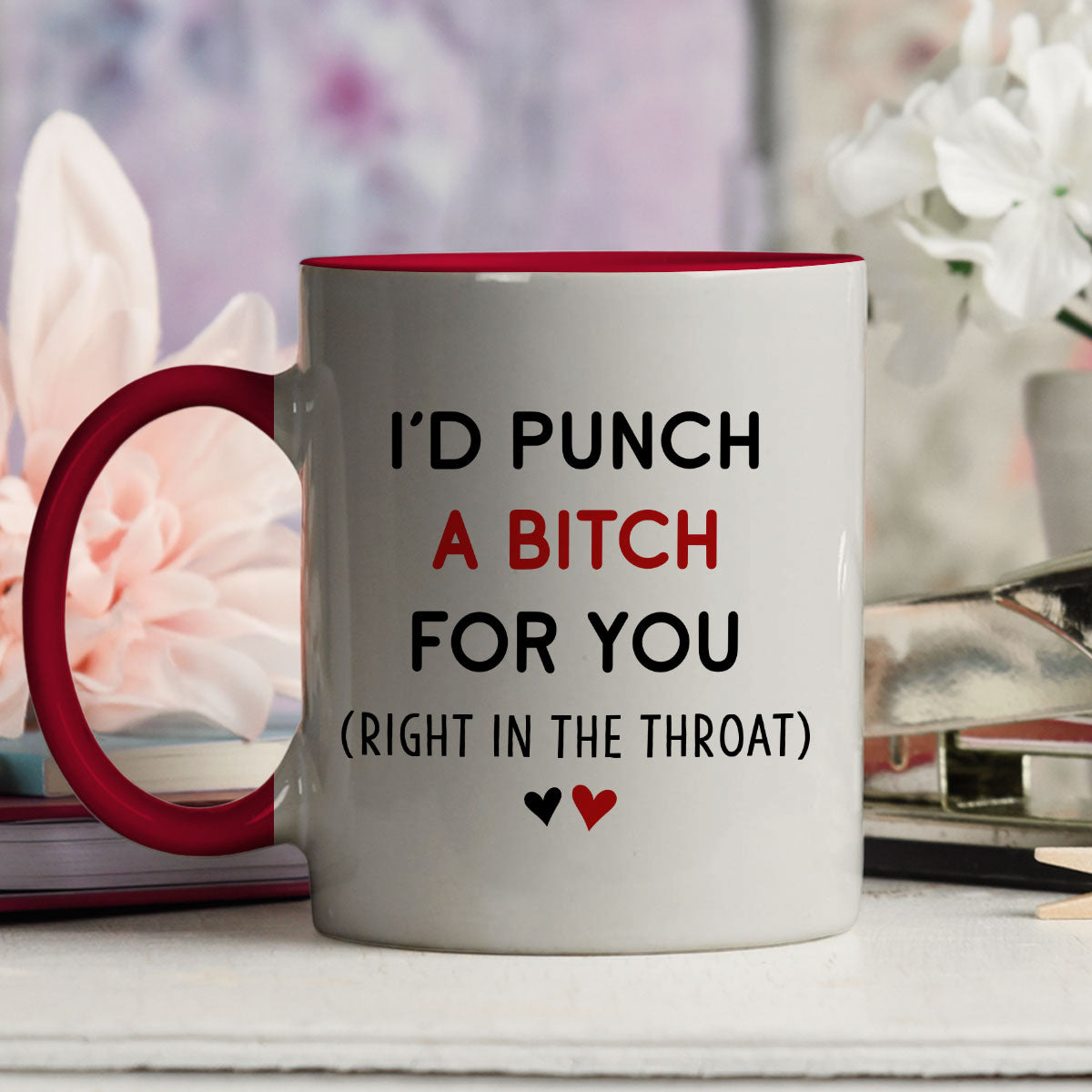 My Besties - Personalized Custom Accent Mug