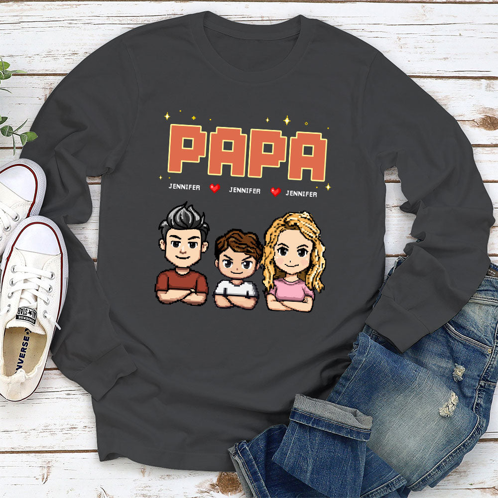 Awesome Papa - Personalized Custom Shirt
