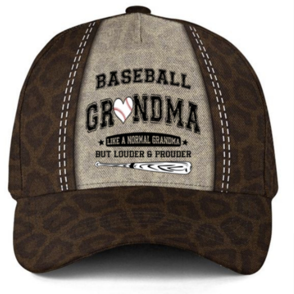 Baseball Mom Exceptionally Proud - Personalized Custom Classic Cap