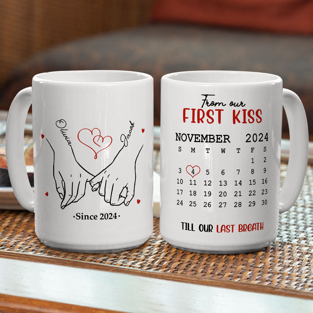 Forever And Always - Personalized Custom Coffee Mug