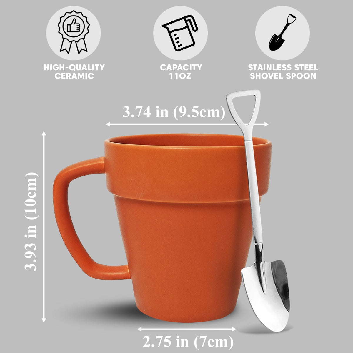 Sister Are The Gardeners Of Our Souls - Personalized Custom Plant Pot Mug