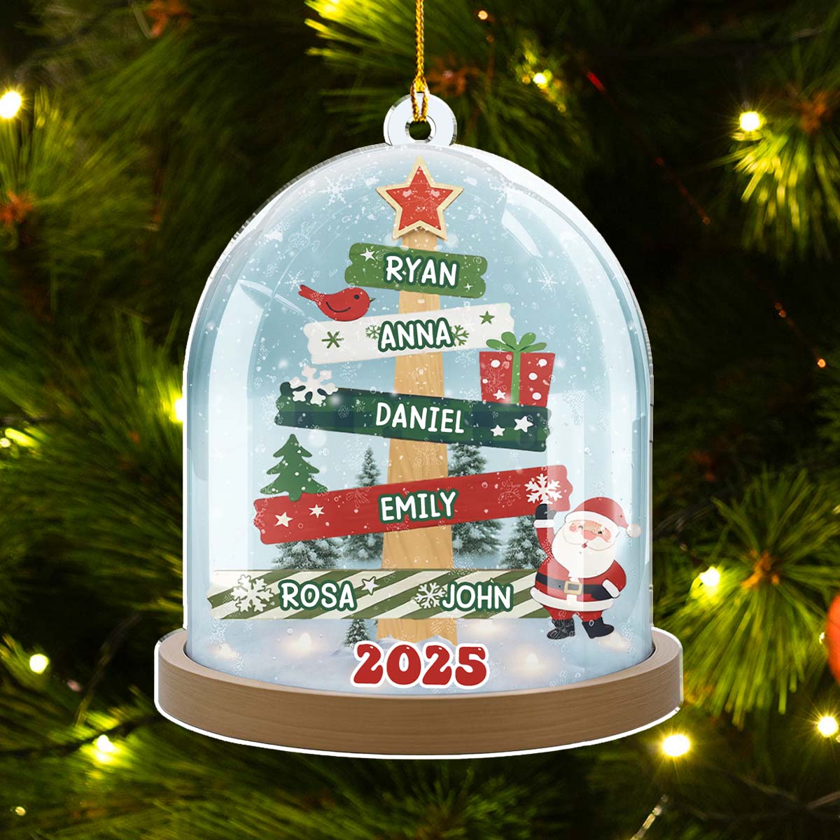 Home Is Where We Are Together - Personalized Custom Acrylic Ornament