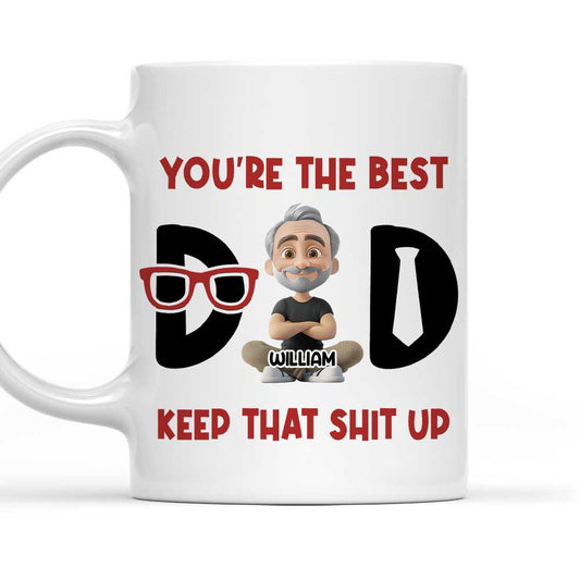 Best Dad - Personalized Custom Coffee Mug