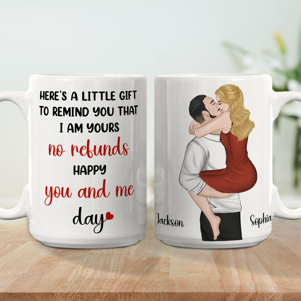 Here Is A Little Gift To Remind You - Personalized Custom Coffee Mug
