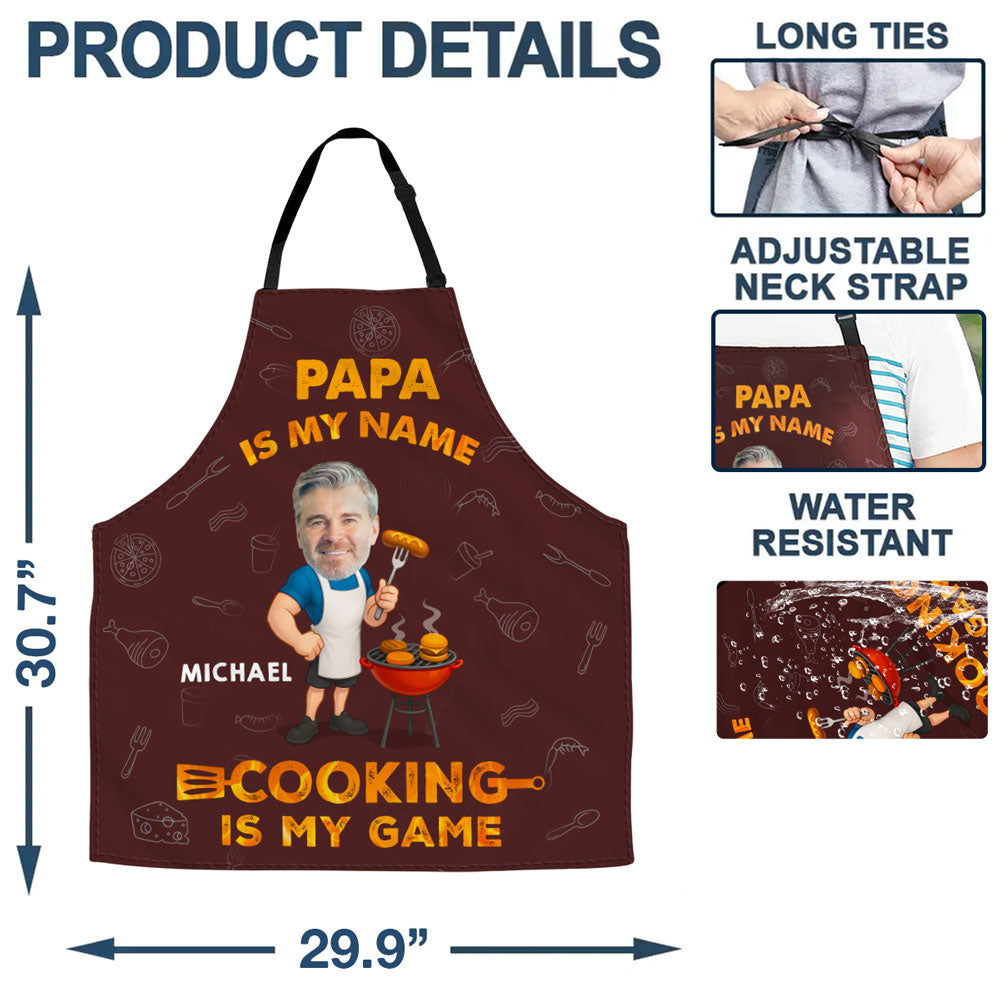 Grillliant Dad - Personalized Custom Apron