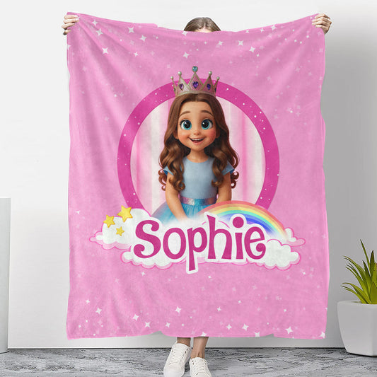 Like A Star - Personalized Custom Fleece Blanket
