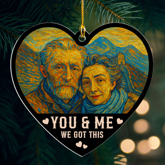 No Refunds Just Love - Personalized Custom Acrylic Ornament