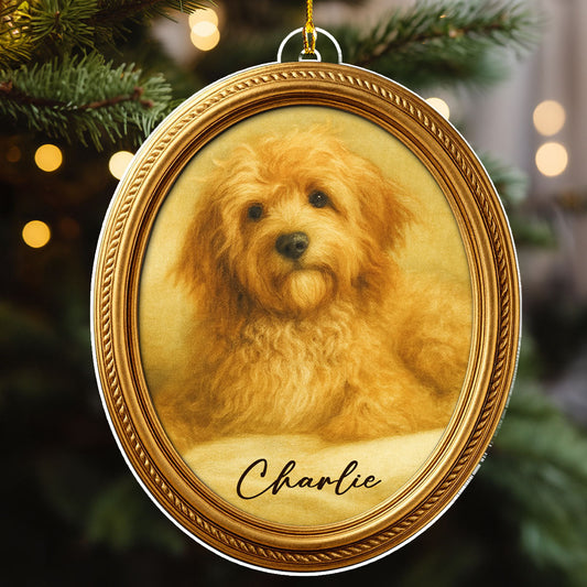 Paws In Heaven - Personalized Custom Acrylic Ornament
