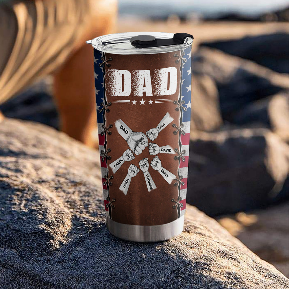 Daddy Power - Personalized Custom Tumbler