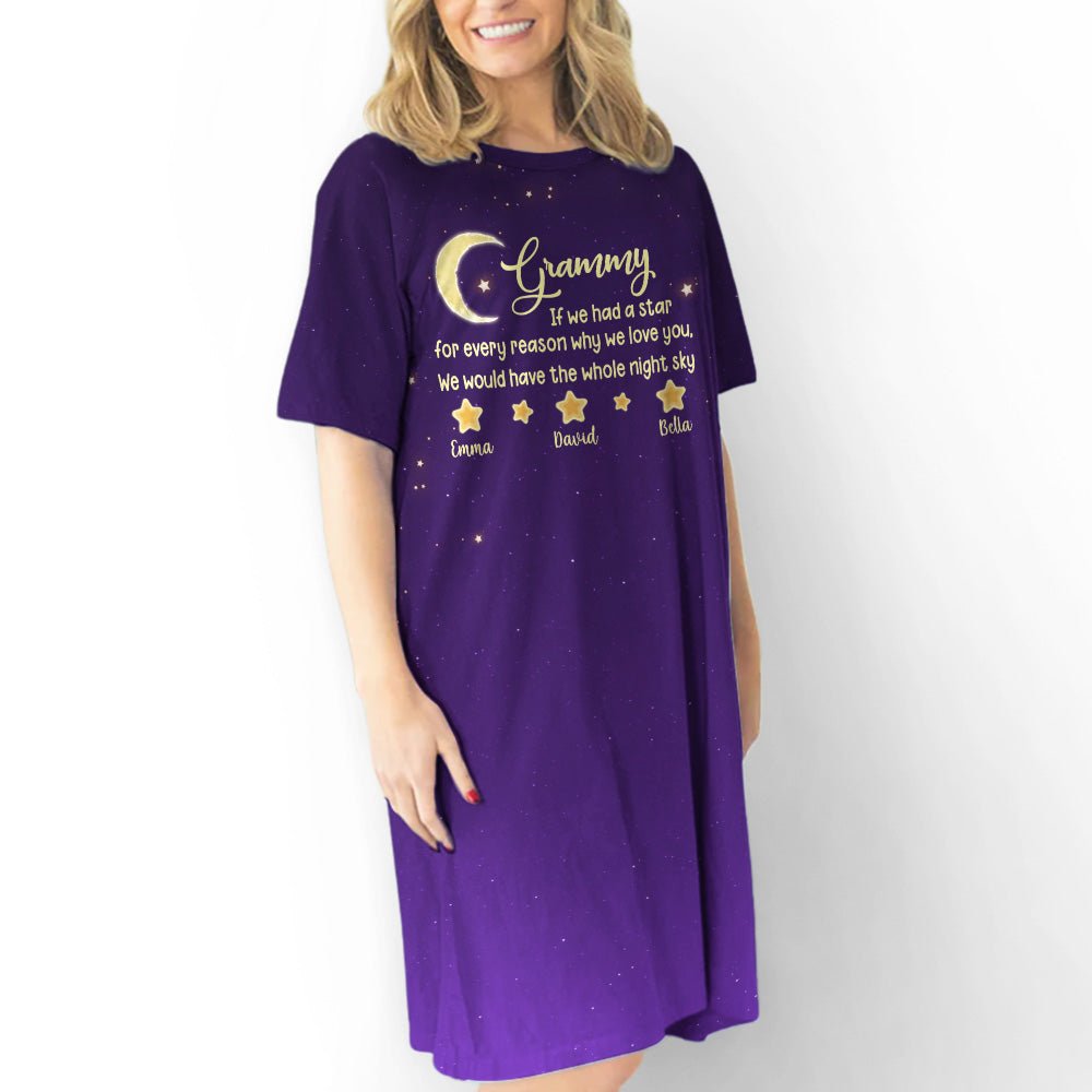 Diamond Sky - Personalized Custom 3/4 Sleeve Dress