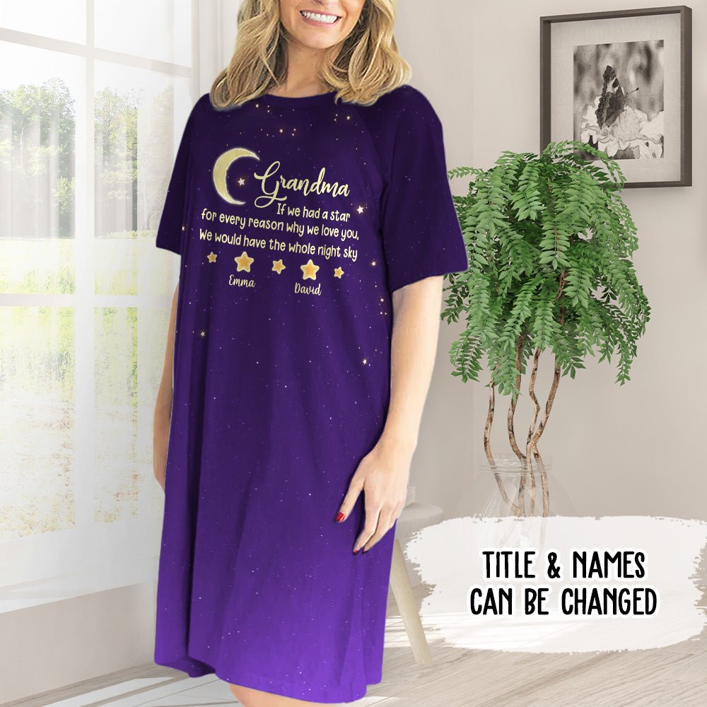 Diamond Sky - Personalized Custom 3/4 Sleeve Dress