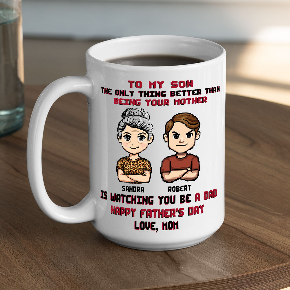 To My Son - Personalized Custom Coffee Mug
