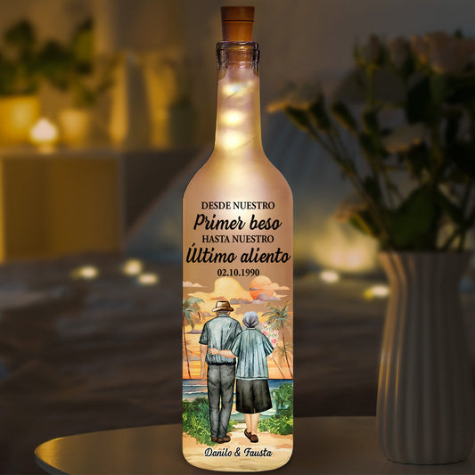 From Our First Kiss 2 - Personalized Custom Bottle Lamp