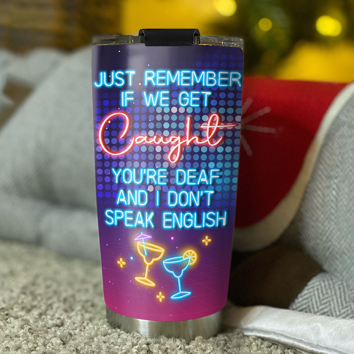 We Are Partners In Crime - Personalized Custom Tumbler