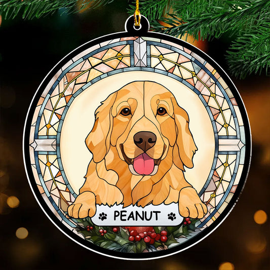 Cheerful Christmas - Personalized Custom Acrylic Ornament