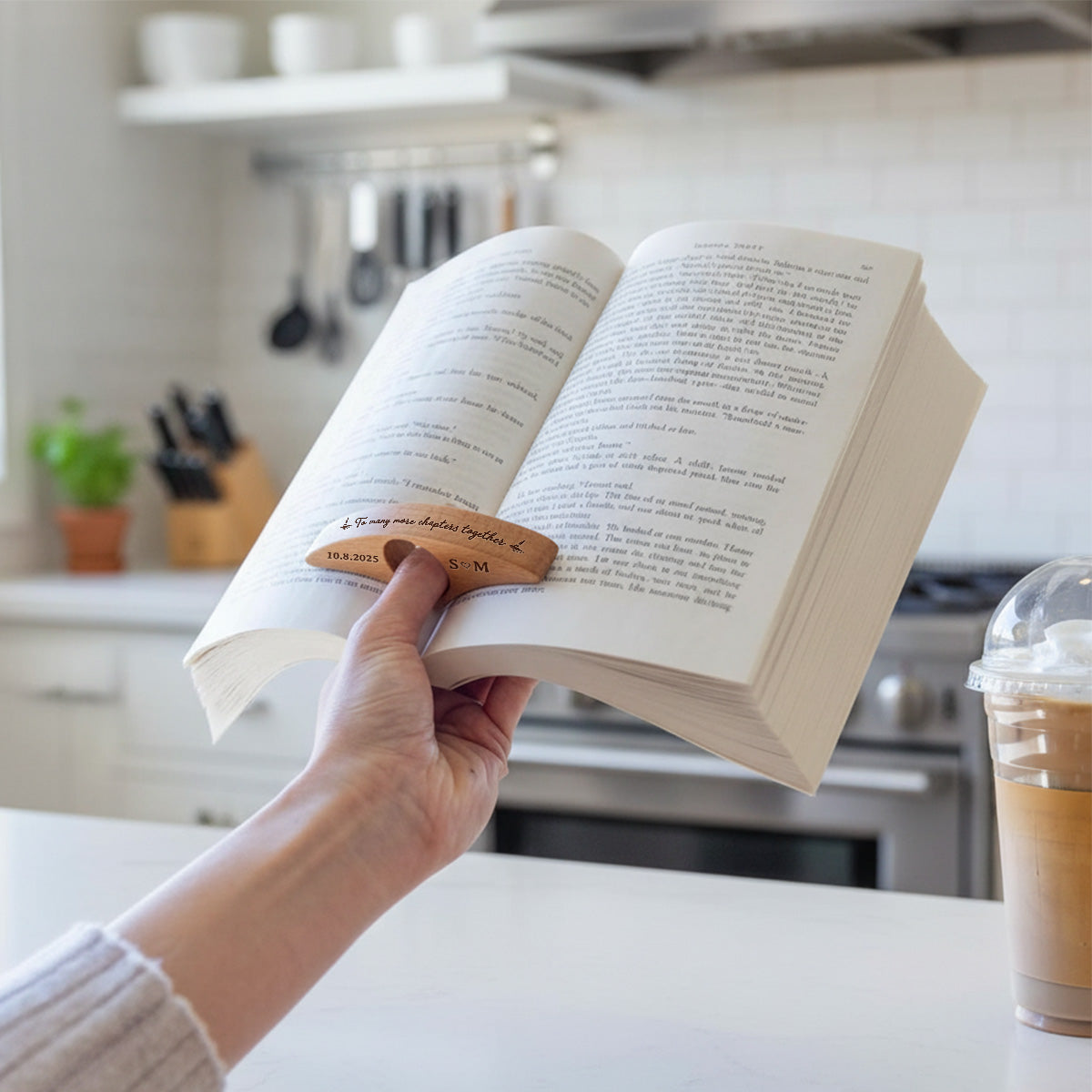 To Many More Chapters Together - Personalized Custom Book Page Holder