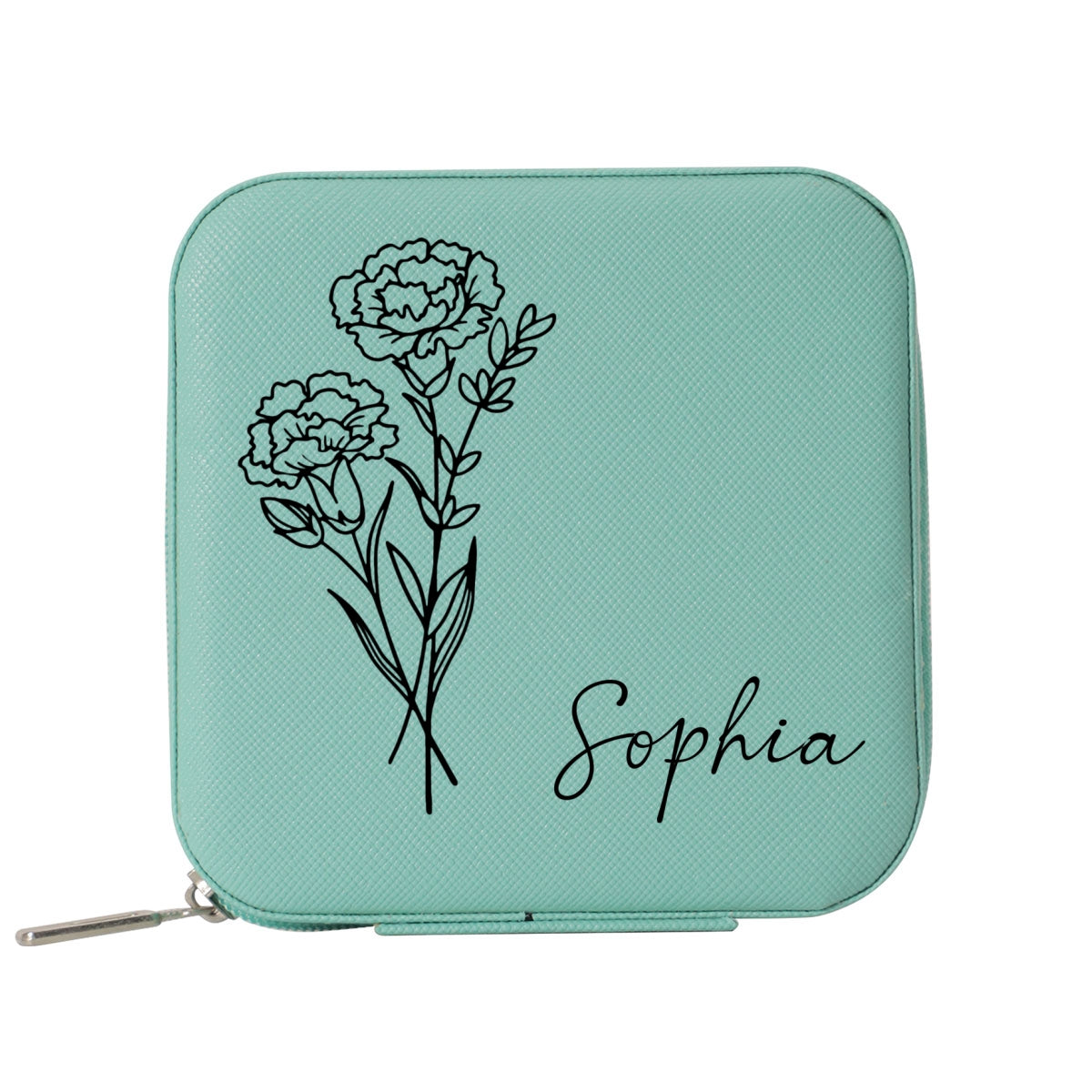 Best Friends Bloom Together - Personalized Custom Jewelry Box