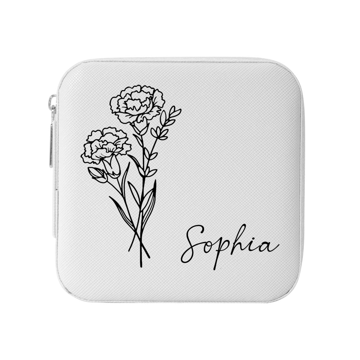Best Friends Bloom Together - Personalized Custom Jewelry Box