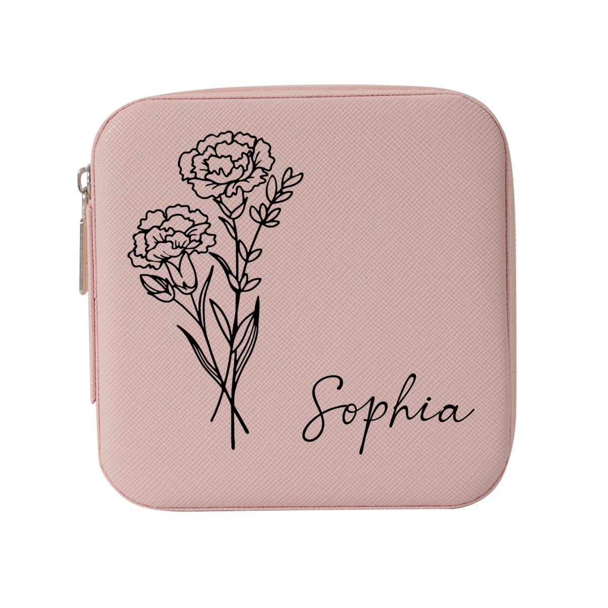 Best Friends Bloom Together - Personalized Custom Jewelry Box