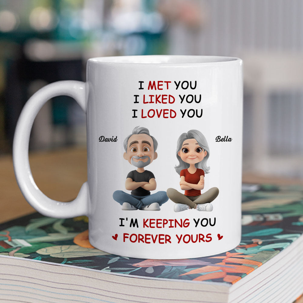 Forever Yours - Personalized Custom Coffee Mug
