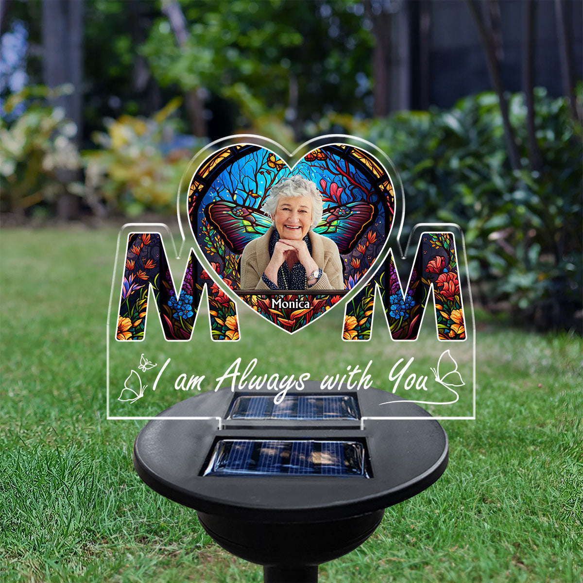 I Am Always With You - Personalized Custom Solar Light