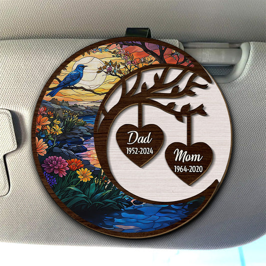 In Heaven - Personalized Custom Car Visor Clip