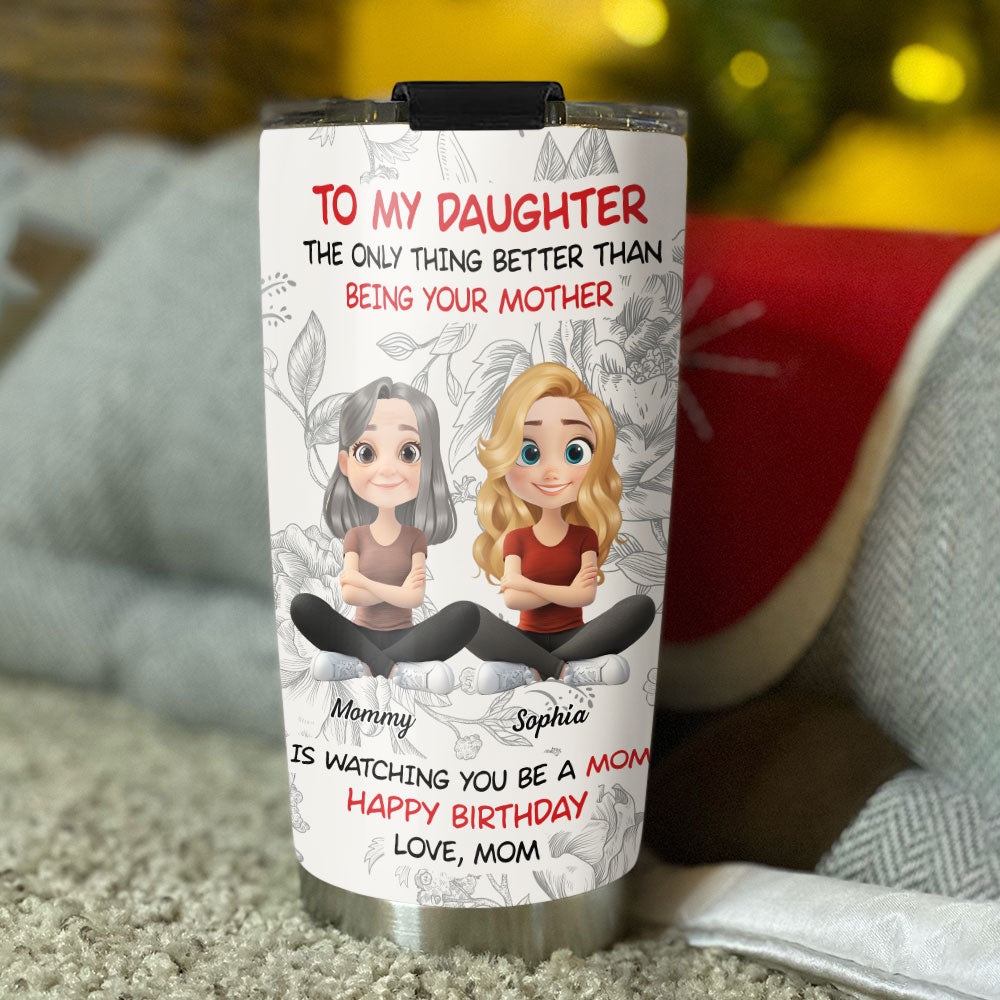 To My Little One - Personalized Custom Tumbler