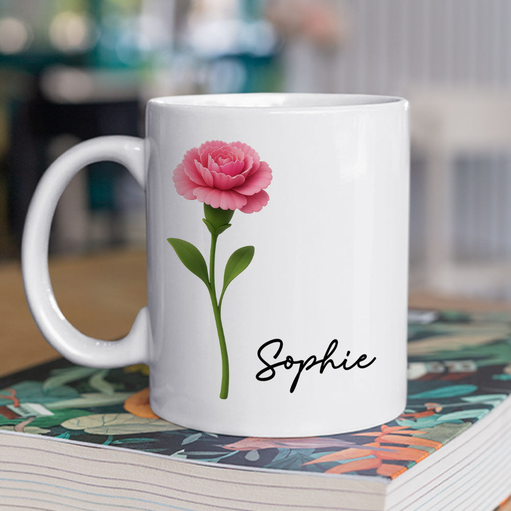 Friends Are Flowers That Never Fade 2 - Personalized Custom Coffee Mug