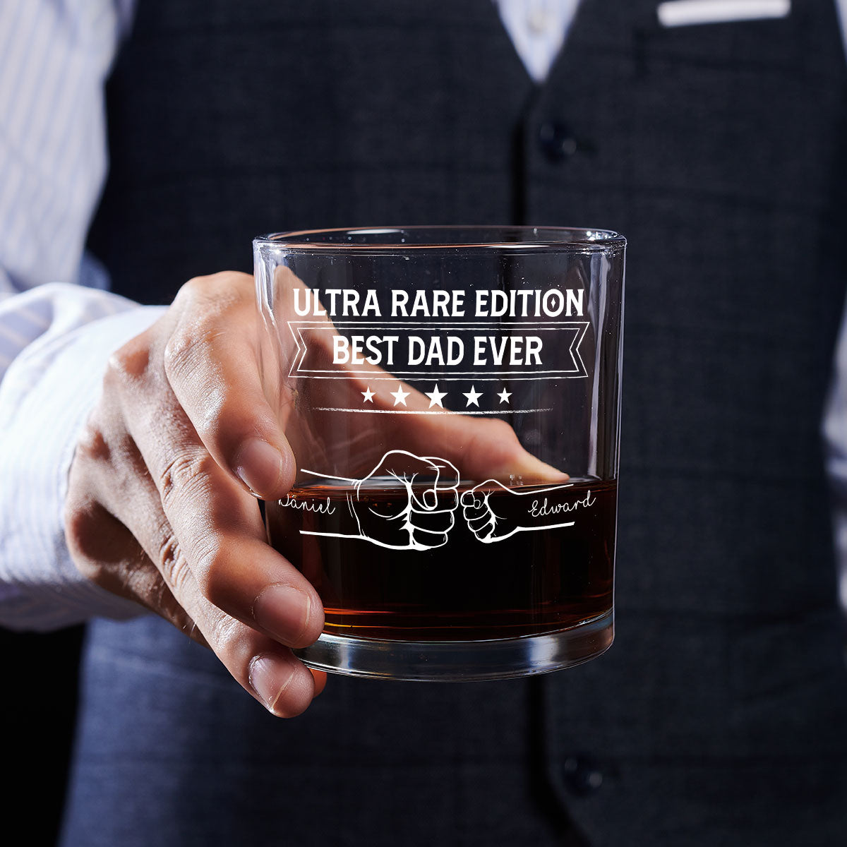 Ultra Rare Edition - Personalized Custom Whiskey Glass