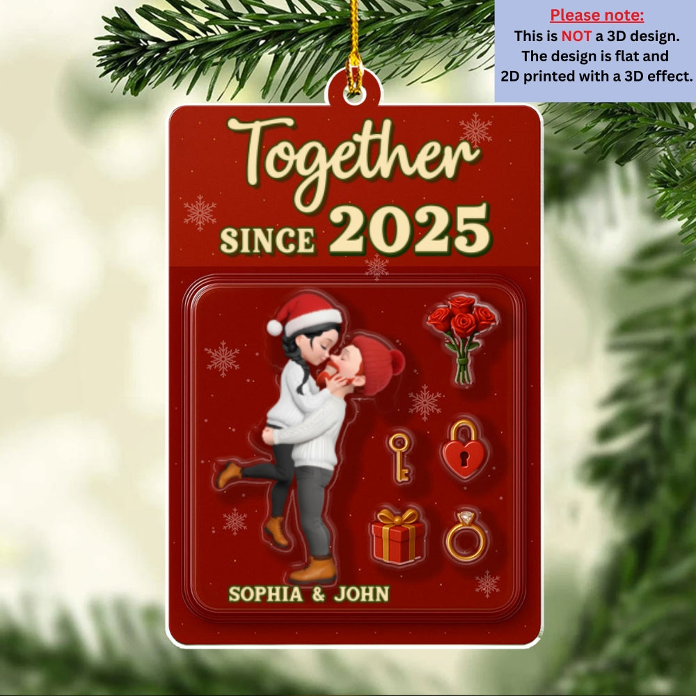 Love Box - Personalized Custom Acrylic Ornament