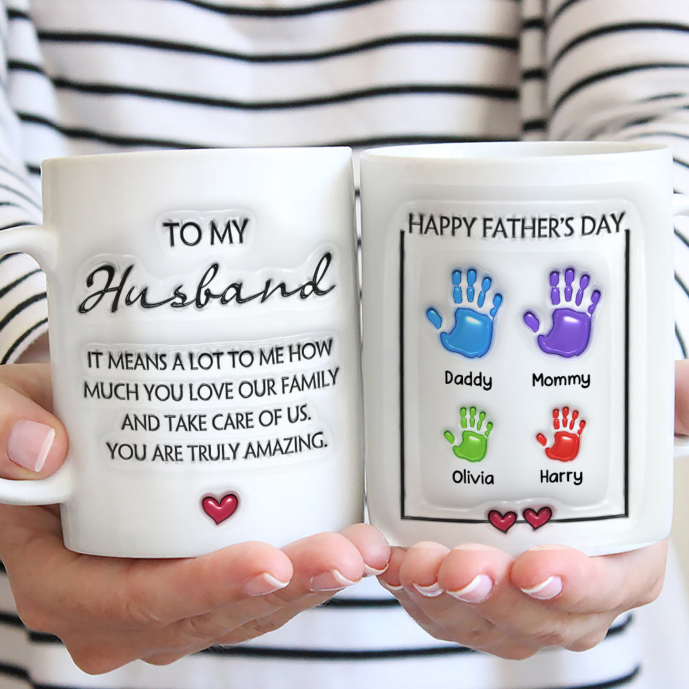Thanks For Take Care Of Us - Personalized Custom 3D Inflated Effect Mug