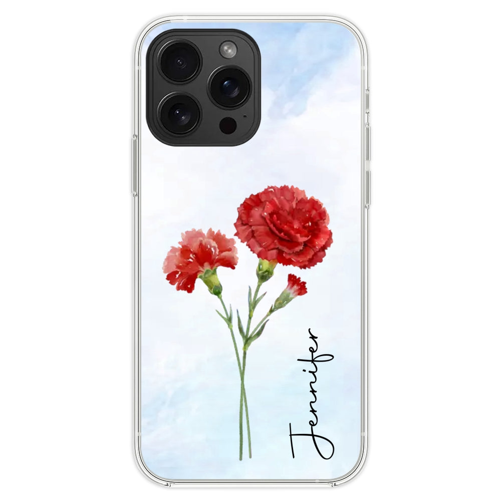 Mom I Love You - Personalized Custom Phone Case
