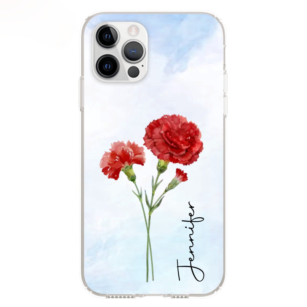 Mom I Love You - Personalized Custom Phone Case