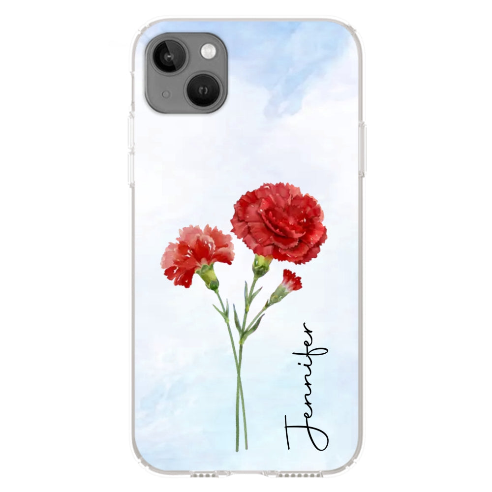 Mom I Love You - Personalized Custom Phone Case