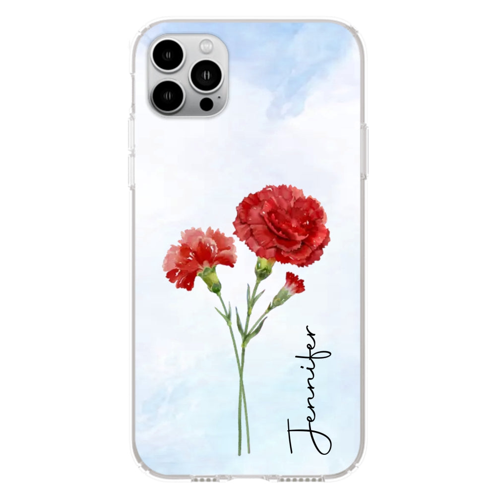 Mom I Love You - Personalized Custom Phone Case