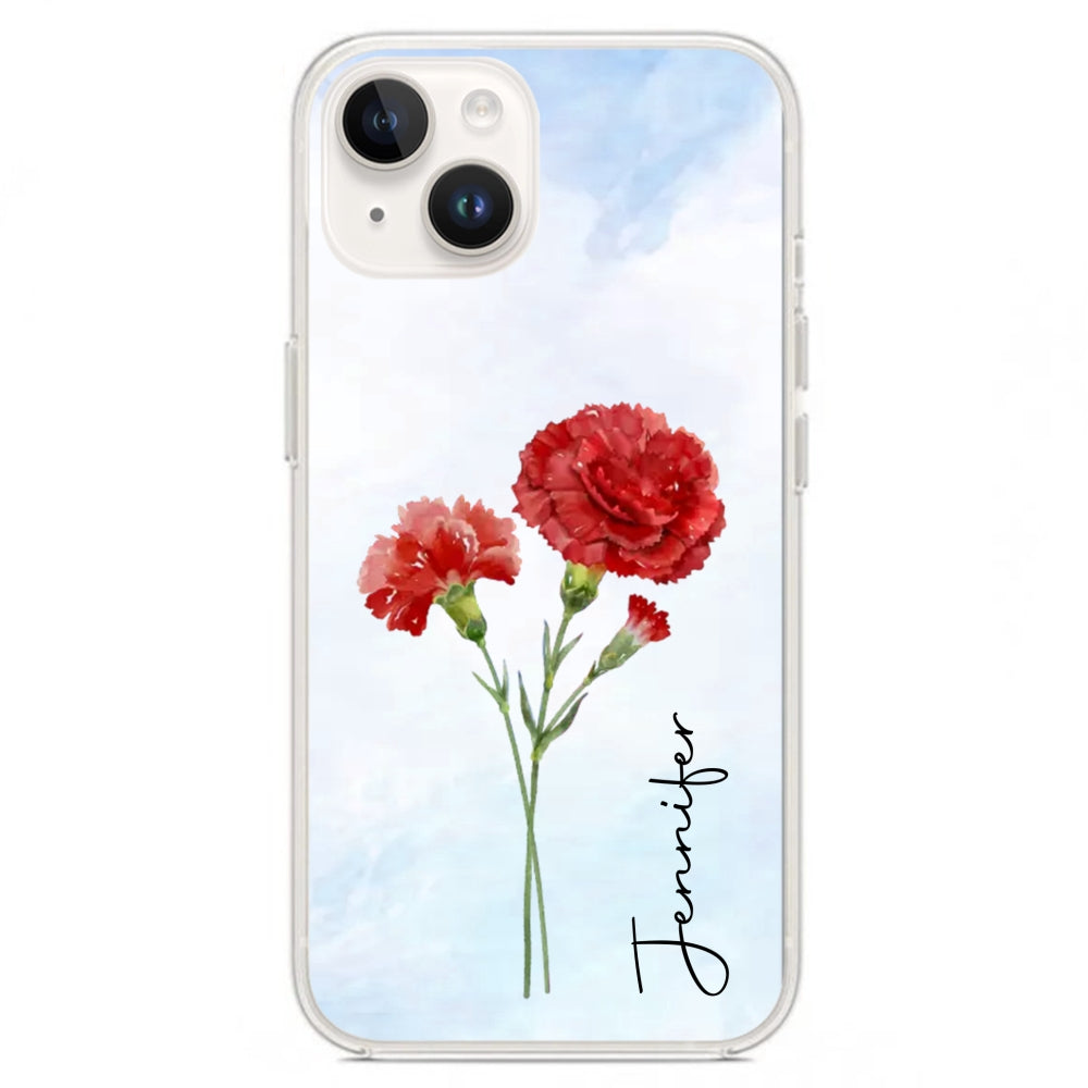 Mom I Love You - Personalized Custom Phone Case