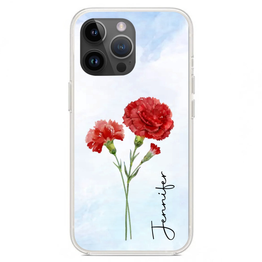 Mom I Love You - Personalized Custom Phone Case