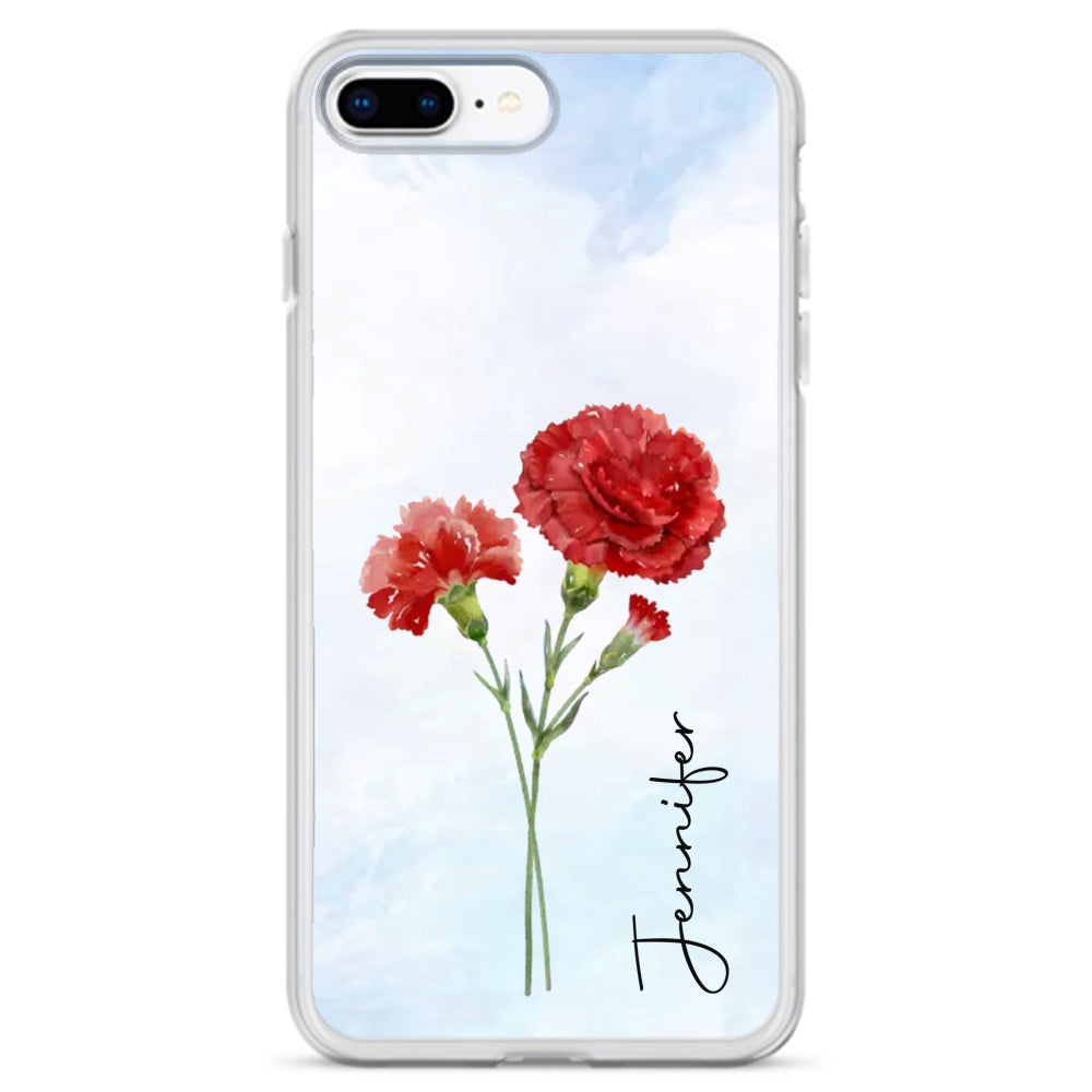 Mom I Love You - Personalized Custom Phone Case