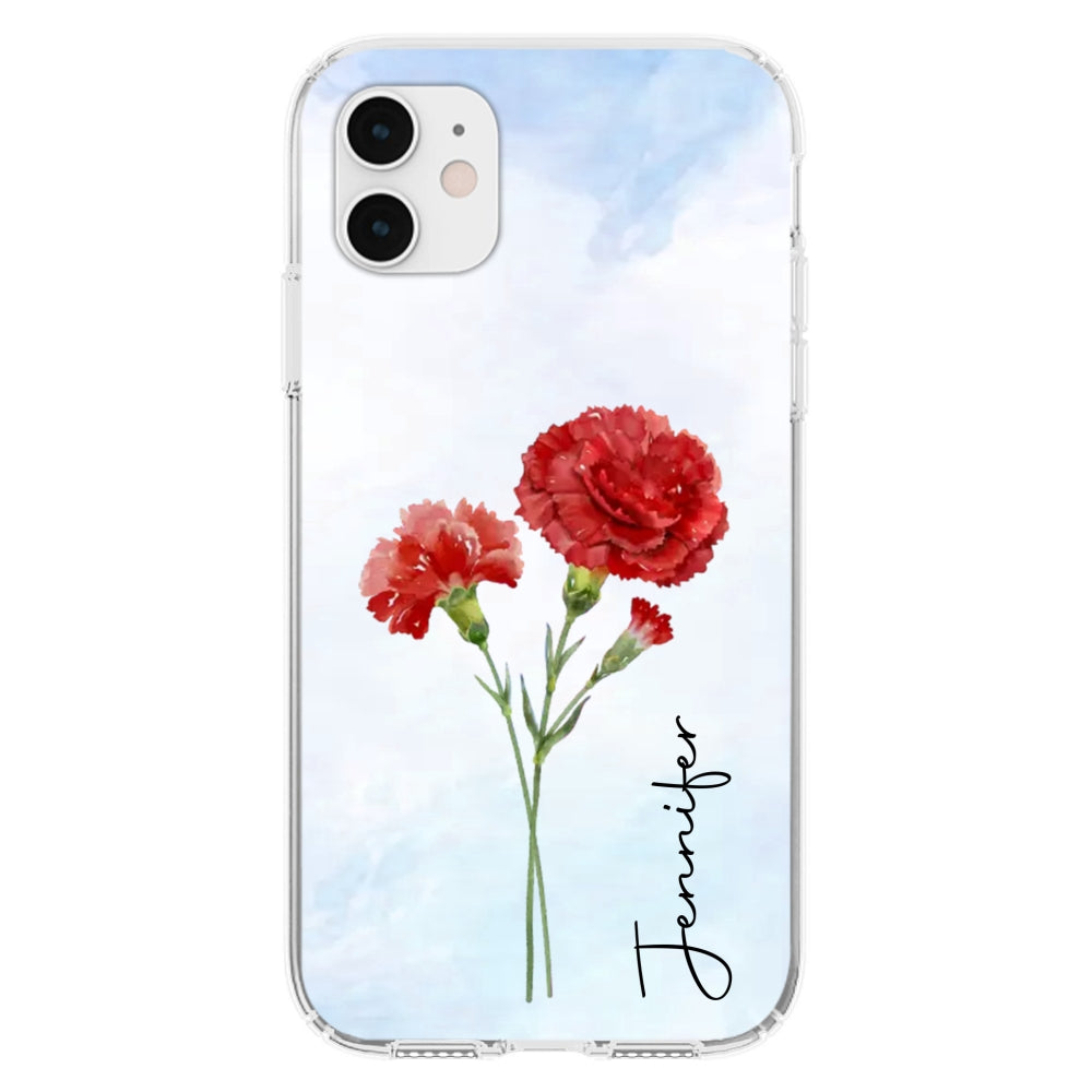 Mom I Love You - Personalized Custom Phone Case